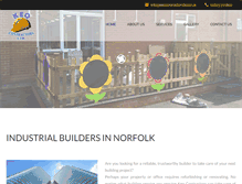 Tablet Screenshot of keocontractorsltd.co.uk